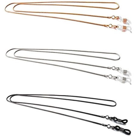 3-pakning brillekjede, kjede for briller, brillekjede