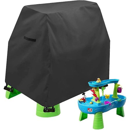 Lekbord för barn - Sand-/vattenbord med lock, utomhusleksak