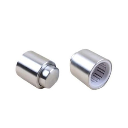 2 stk. Vinstop og Champagnestopper i Rustfrit Stål