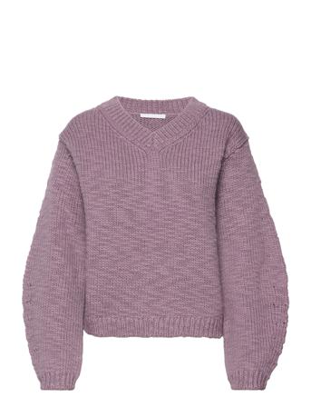 Vneck Slub Po.slub Villapaita Liila Helmut Lang