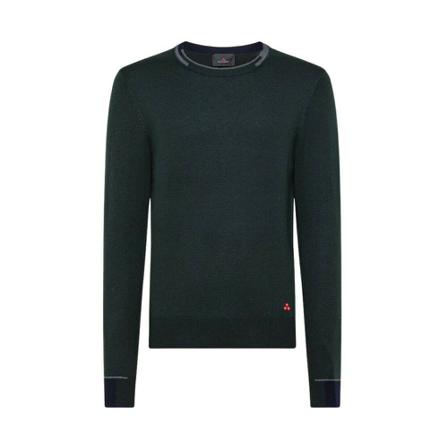 Peuterey Round-neck Strik Grøn, Herre Strik, Størrelse: M