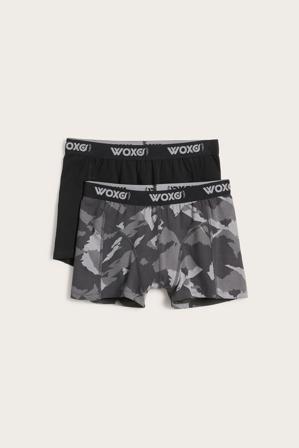 Boxerkalsonger 2-pack | Svart | Barn | Kappahl