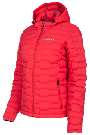 Jas Dames Klim Luna Chili Pepper/Metallic Zilver M