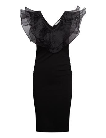 Mistgz Short Dress Dresses Bodycon Dresses Svart Gestuz