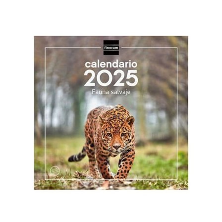 2025 VÆG KALENDER 30X30 FAUNA ÅRLIG KALENDER