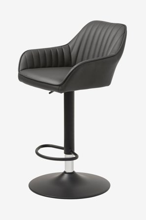 Håum - Barstol Gaslift Eslöv - Grå - Barstolar & pallar - Från Homeroom