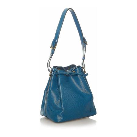 Louis Vuitton Vintage, Pre-owned Bag Blauw, Dames, Maat:ONE Size,leer
