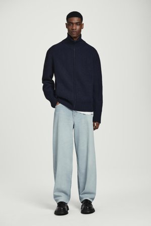 COS Männer Rider Jeans Mit Geradem Bein in Blau