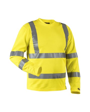 Blåkläder 338110703300XS T-skjorte med lang erme, varselgul, UV-beskyttet, varsel Str. XS, Klær