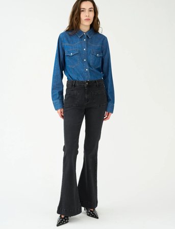 IVY Copenhagen Ivy-Ann Charlotte Jeans Wash Andora - Black - 25 x 32