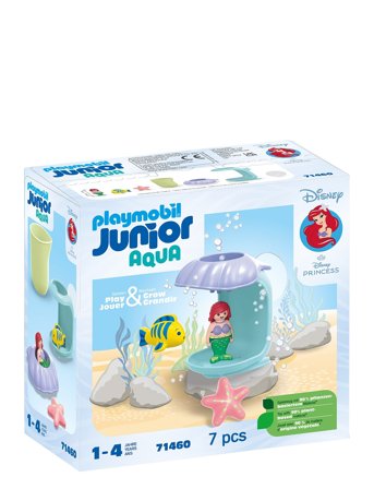 PLAYMOBIL Junior & Disney: Ariel's Shell Shower - Multi/patterned - ONE SIZE