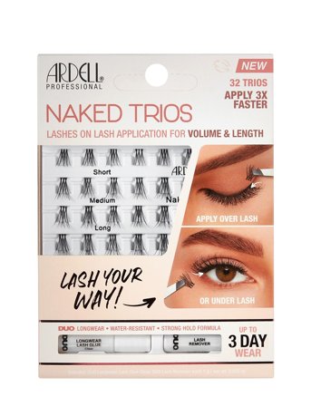 Ardell Naked Lashes Trios Kit - Black - ONE SIZE