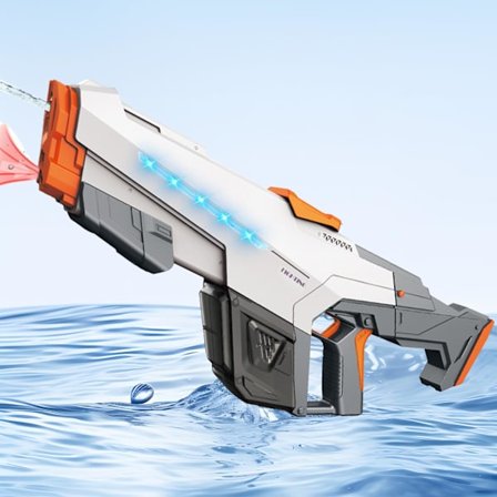 Elektrisk vandpistol, vandpistoler til børn, automatisk vandpistol, automatiske vandgeværer, til voksne og børn, til sommerfest strand pool