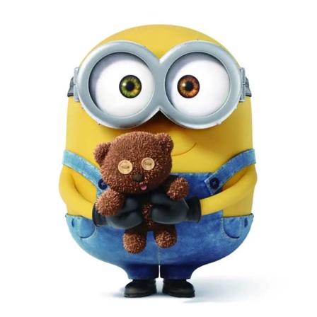 Sarjakuvaanimaatio 5D DIY timanttimaalaus Minion halaa karhua 40*40cm