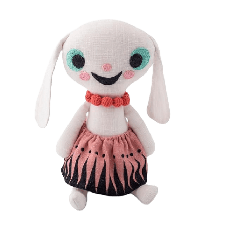 Littlephant Linnedocka Nina Mjukisdjur Vit