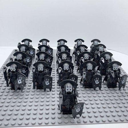 21-delt Lord of the Rings Hær Orker Byggeklodser Folk Pansrede Militære Slagmark Kombination Legetøj