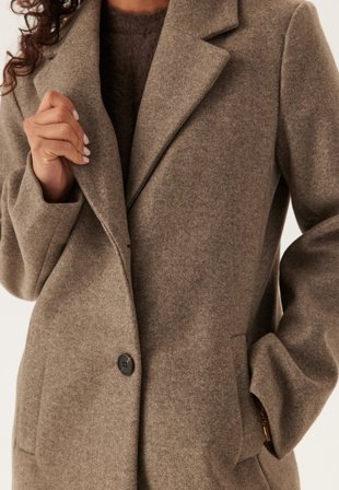 VILA-Viclaudia Button Coat-36