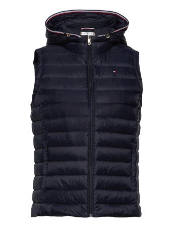 Th Ess Lw Down Vest Vests Padded Vests Blå Tommy Hilfiger