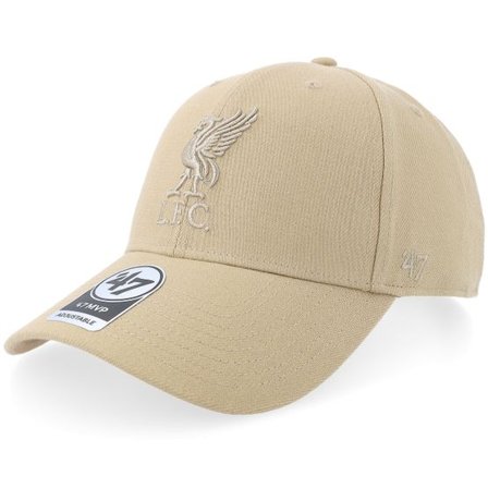 47 Brand - Football Beige adjustable Keps - Liverpool 47 Mvp Khaki Adjustable @ Hatstore