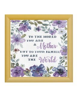 Broderikit Billede Mother - Design Works Crafts