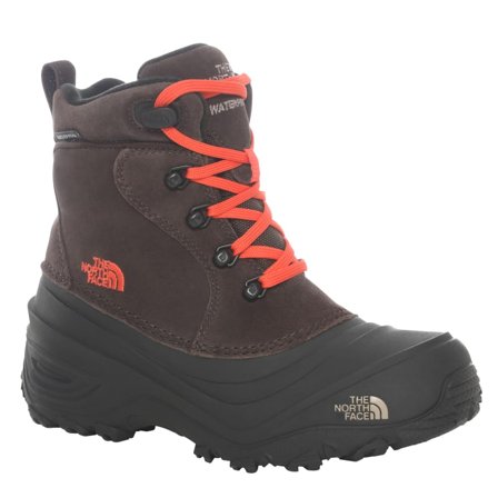 The North Face Youth Chilkat Lace II Children lined boots Brown 35