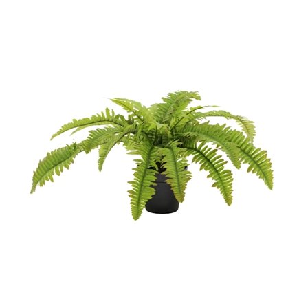 Kunstig Bostonbregneplante, 36 cm, Grøn Polyester