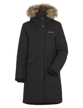 Erika Wns Parka 3 Outerwear Parka Coats Svart Didriksons*Betinget Tilbud