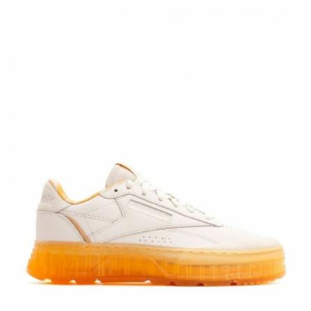 Reebok Club C Double GEO sneakers , Wit , unisex , Maat: 38 EU