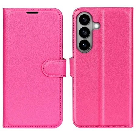 AMORUS Samsung Galaxy S26 / S26 Pro Plånboksfodral Konstläder - Rosa