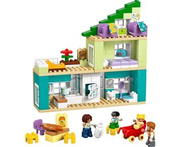 LEGO-DUPLO Town 3-i-1 Moderne familievilla med figurer 10470-LEGO DUPLO Town 3-i-1 Familievilla med figurer 10470-LEGO-LEGO