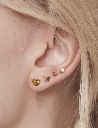 Edblad One Studs Summer - Gold - ONE SIZE