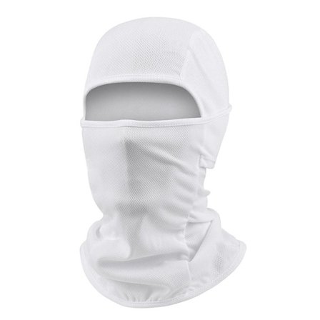 Full Face Cap Cykling Balaclava WHITE