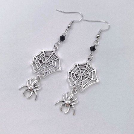 Earrings - Spiderweb