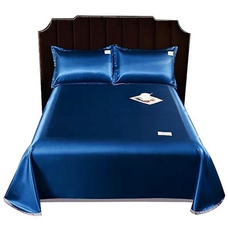 Sommer is silke seng sengetøy 3 deler sett is silke sommer seng sengetøy