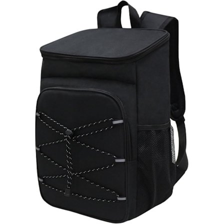 Camping køletaske rygsæk, lækagesikker isoleret frokost rygsæk køletaske til mænd og kvinder, stor kapacitet vandtæt v