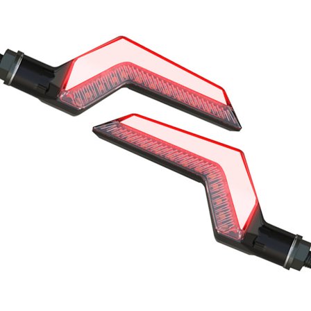 Högeffektiva blinkers 2st 12V motorcykel blinkers indikatorlampa 12V motorcykel gul bärnstensfärgad lampa