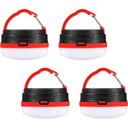 LED Camping Lanterns Vanntett Camping Lamper Batteri Teltlys