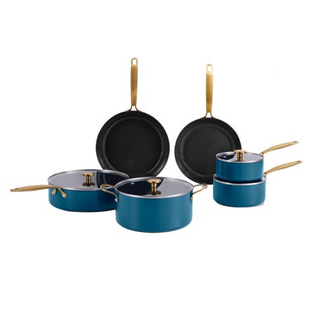 Combekk Grydesæt 10 dele, blå | KitchenOne