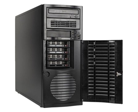BLUECHIP Server bluechip SERVERline T40321s Tower, Xeon 4410Y 32GB, 2 x 960 GB SSD, 2 x RJ45 (10 Gb/s)