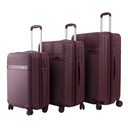 Arctic Tern Quest Trolley Set Asphalt suitcases
