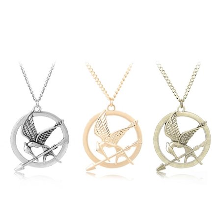 Hunger Games Mockingjay Halskæde 3 stk