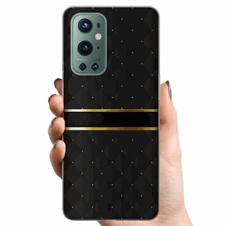 Oneplus 9 Pro Tpu Mobilskal Golden Stripes