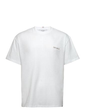 Diego T-Shirt T-shirts Short-sleeved Hvit Les Deux*Betinget Tilbud