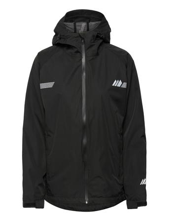 Hildra 2-Layer Technical Rain Jacket Black Skogstad