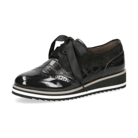 Caprice Casual Closed Wedges svart, Dam Kilklack, Dam, Storlek: 41 EU