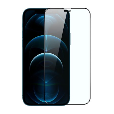 iPhone 12/12 Pro High aluminum screen printing full screen tempered film(Bulk)