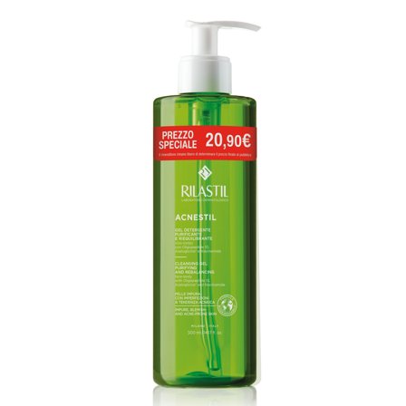 Rilastil Acnestil Gel Detergente Purificante 500ml - Gel detergente viso