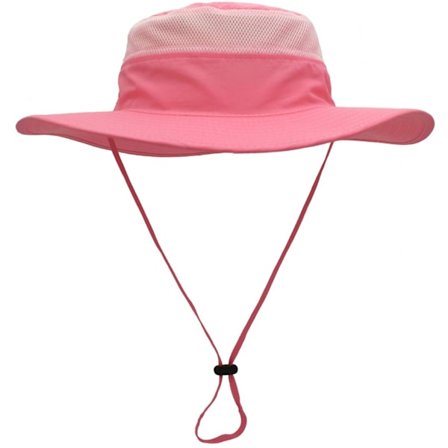 Hatt för män med solskydd UPF 50+, bred brätte, hinkhatt, vindtät fiskehatt