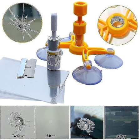 Reparationssæt til bilrude Reparation af bilrudeharpiks til reparation af autoglas