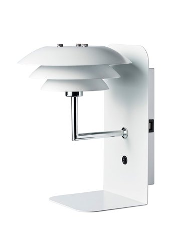 Dyberg Larsen | Dl20 Usb Hylde Matt Hvid | Ø 20 CM